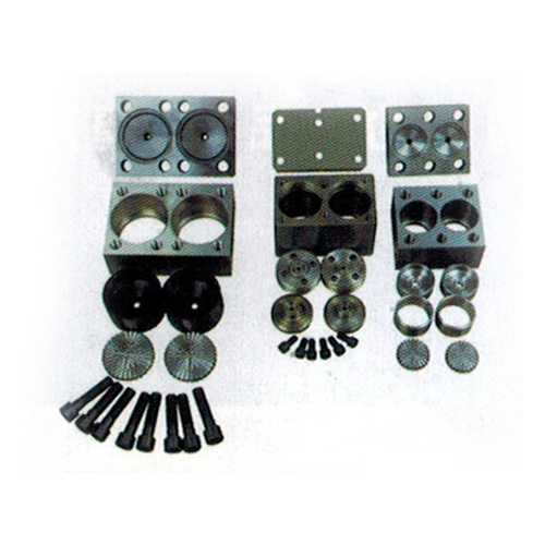 矩型雙孔紡絲組件（長絲）(圖1)